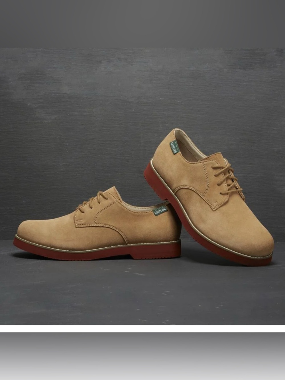 Eastland Tan Suede men’s Buck oxfords size 10.5 N
